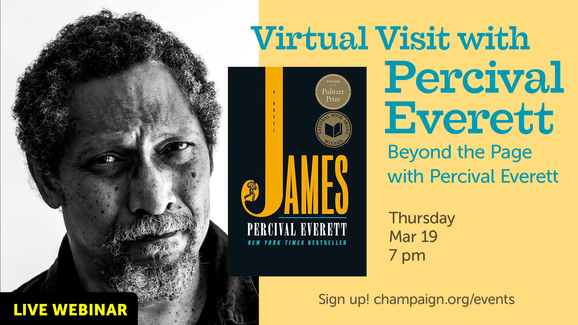 author headshot next to book cover