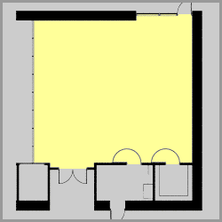 Room B Open Room: Capacity 75
