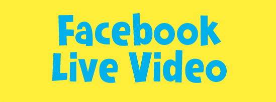 Facebook Live Video button