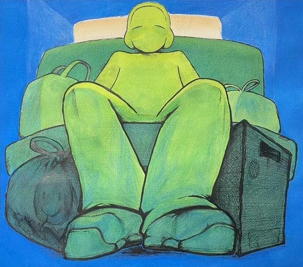 original artwork by Centennial High School student